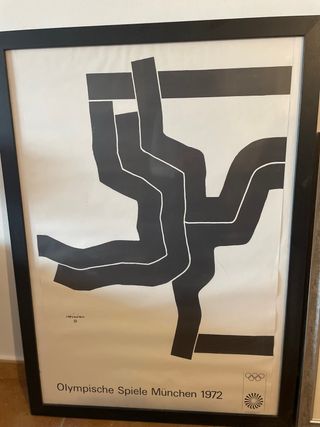 Cuadro Juegos Olímpicos Múnich 1972 Ed. Chillida