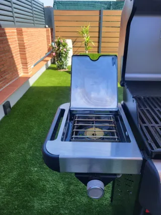 Barbacoa Weber Spirit Gas Negra y Plateada