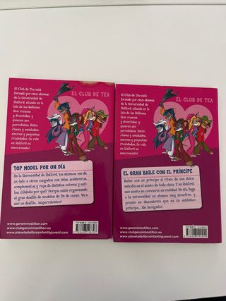 Pack de dos libros Tea Stilton