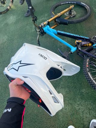 Casco Alpinestars SM10 Blanco