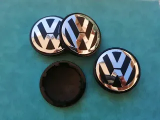 65mm Tapabujes Vw Centro Llantas Ruedas Neumáticos