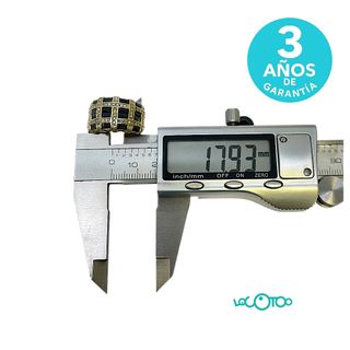 Anillo Oro 18K Zafiros y Brillantes 7,50g