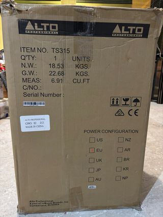 Altavoz Alto TS315 autoamplificado 2000W