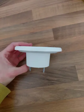 Aplique pared blanco retroiluminado Mini Mac Wall