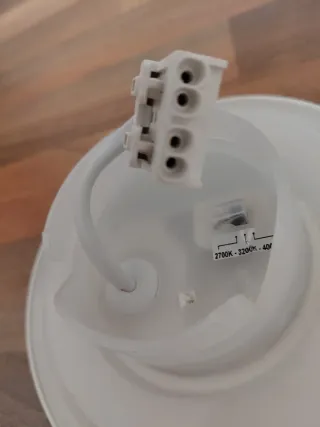 Aplique pared blanco retroiluminado Mini Mac Wall