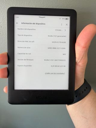 Kindle Paperwhite 10ª Gen 8GB Negro8