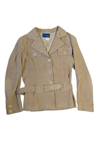 Abrigo Zara Beige con Cinturón