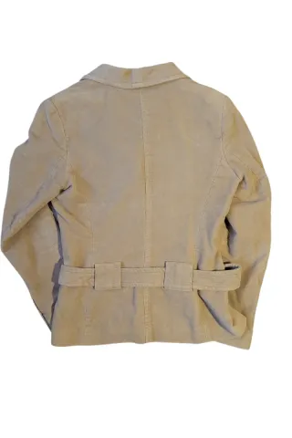 Abrigo Zara Beige con Cinturón