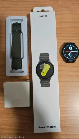 Samsung Galaxy Watch 7 Grigio/Verde