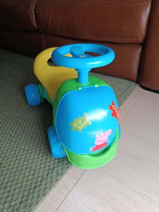 Correpasillos bebé verde y amarillo