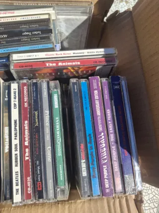 Lote CDs musica, rock, pop, punk, clásico, metal