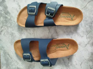 Sandalias mujer piel