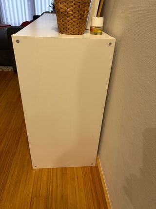 Estantería blanca modular