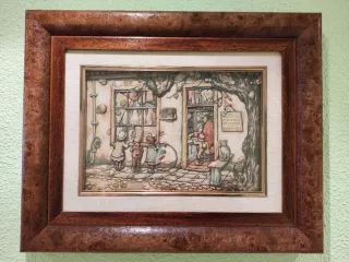 Cuadro artesanía tridimensional