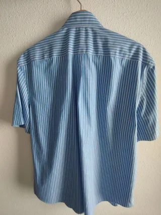 Camisa Pedro del Hierro Rayas Azul Talla L