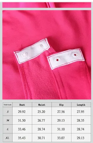 Body Cutout Mangas Largas Rosa fucsia