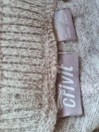 2 Pantalones grises cómodos talla S