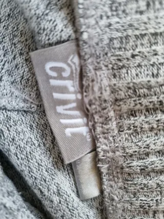 2 Pantalones grises cómodos talla S