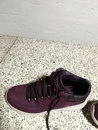 Botines Skechers Morados