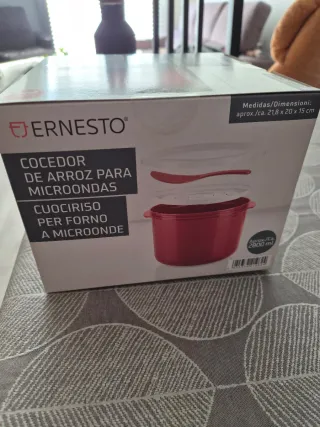 Cocedor de arroz microondas Ernesto nuevo