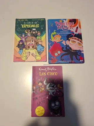 El club de los especiales,los 5 y princesas dragón