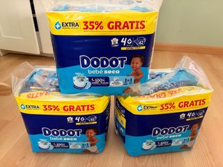 Dodot Bebé Seco Talla 4 - 186uds