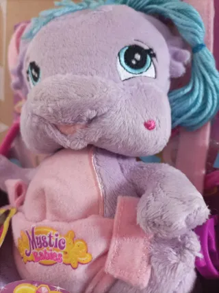 Peluche Mystic Babies Dragón Morado
