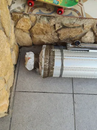 Puerta garaje enrollable eléctrica 3,10m