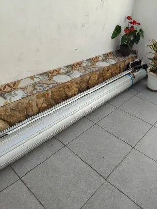 Puerta garaje enrollable eléctrica 3,10m