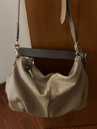 Borsa in pelle marrone