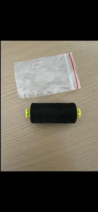 Rocchetto filo nero poliestere