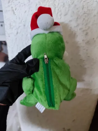 Peluche Monella Vagabonda con cappello Natale