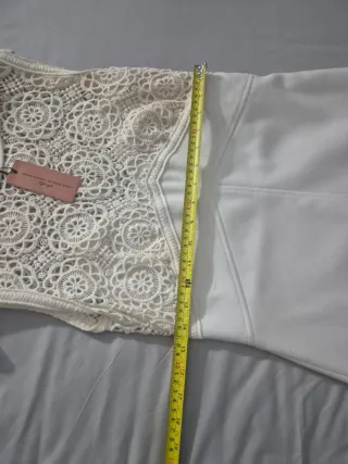 Abito Ermanno Scervino Bianco Taglia XS