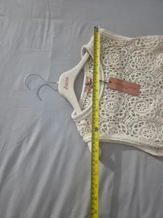 Abito Ermanno Scervino Bianco Taglia XS