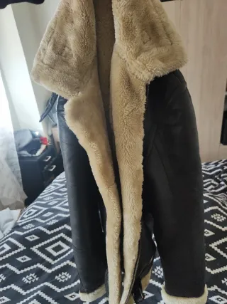 Chaqueta Leatherick Talla XXL Marrón/Negra