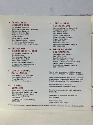 CD AGRADECIDOS... ROSENDO