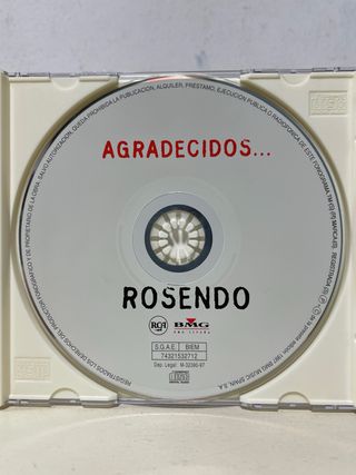 CD AGRADECIDOS... ROSENDO