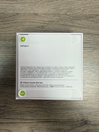 AirPods 4 -Nuevos y Precintados-