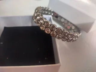 Pulsera circonitas plata