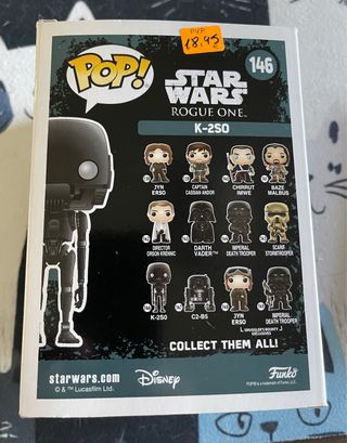 Steelbook Rogue One 3D precintado + Funko K-2SO