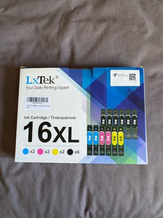 Cartuchos de tinta LxTek 16XL (12unidades)