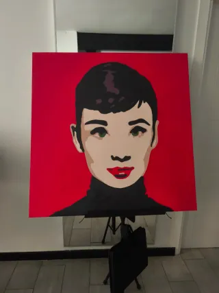 Cuadro Audrey hepburn