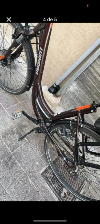 Bicicleta eléctrica con batería nueva