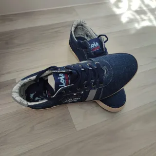 Zapatos Lois Jeans textura vaquera casual