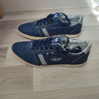 Zapatos Lois Jeans textura vaquera casual