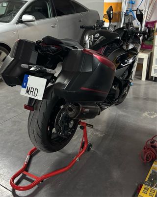 Kawasaki Ninja 1000 SX Negra/burdeos 2024