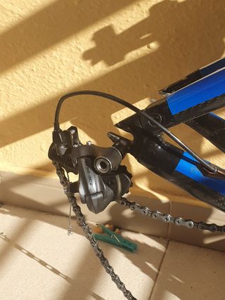 Bicicleta de carretera Orbea azul