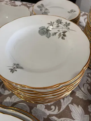 Vajilla completa de porcelana