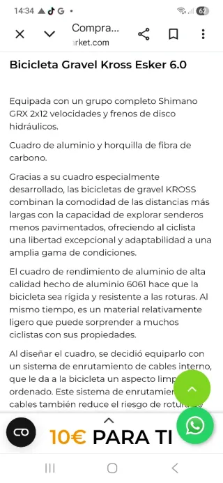 Kross Esker 6.0 2023 Ciclocross