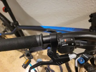 Bicicleta Montaña Rockrider Azul